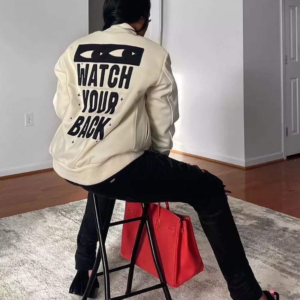 Varsity Baseball Letterman Jacket Winter Clothes … - image 7